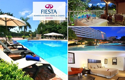 ¡Todos los fines de semana de mayo, tenemos el mejor regalo para MAMÁ! Paga RD$ 3,800 en vez de RD$ 7,600 por Habitación doble con desayuno incluido + Acceso al gimnasio + Jacuzzi y sauna en el Dominican Fiesta Hotel.